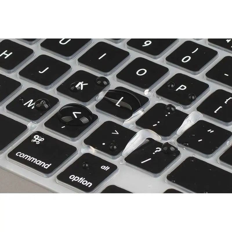 XSKN Silicone Keyboard Cover for Macbook Air 13/15 inch A1466 - RV89 Silikon 4