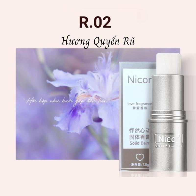  NƯỚC HOA KHÔ DẠNG SÁP NAM NỮ - LƯU HƯƠNG LÂU - NHỎ GỌN - TIỆN LỢI - KHÔNG CỒN - DỄ DÀNG MANG THEO - THƠM NGAY TỨC THÌ - PHONG CÁCH & ĐẲNG CẤP 