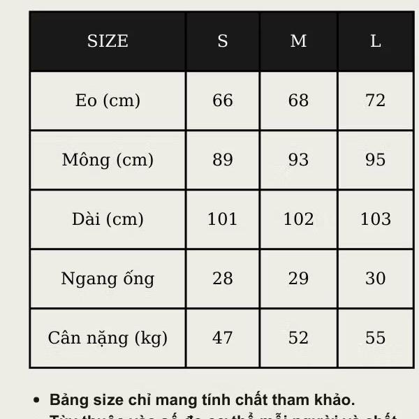 Quần jeans nữ ống suông trơn màu trắng - Qjeantron7448_P0K12 7