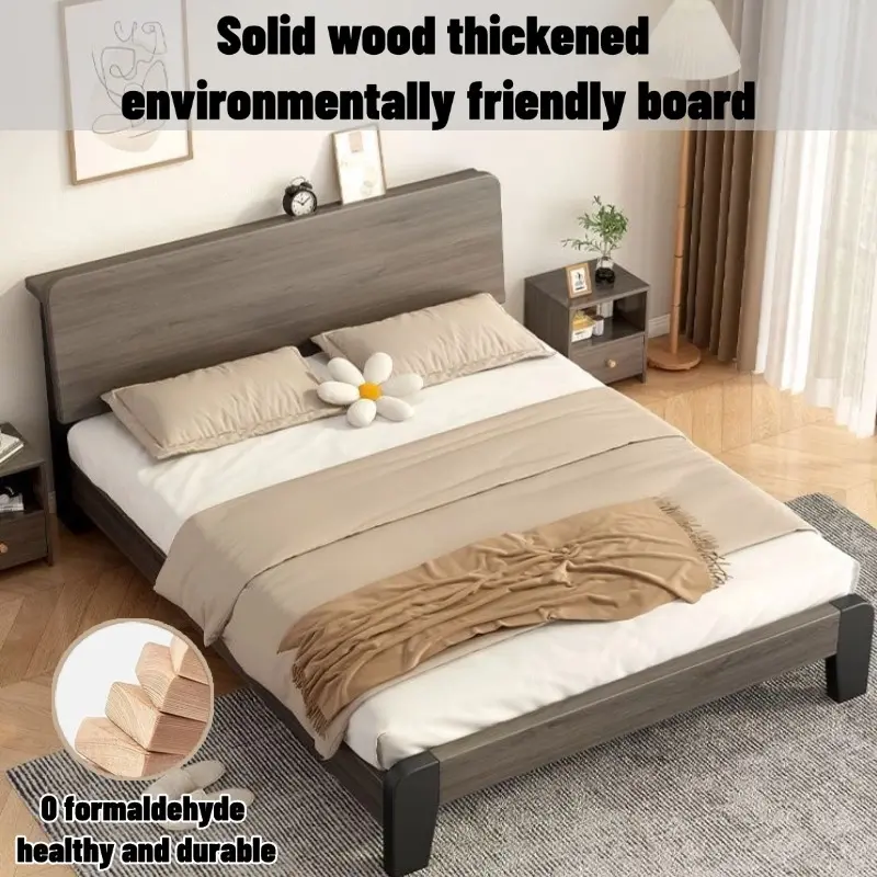 【Bearing 800KG】Bed frame queen&king size Pull out bed frame 1.8m storage bed frame  single plate bed for bedroom