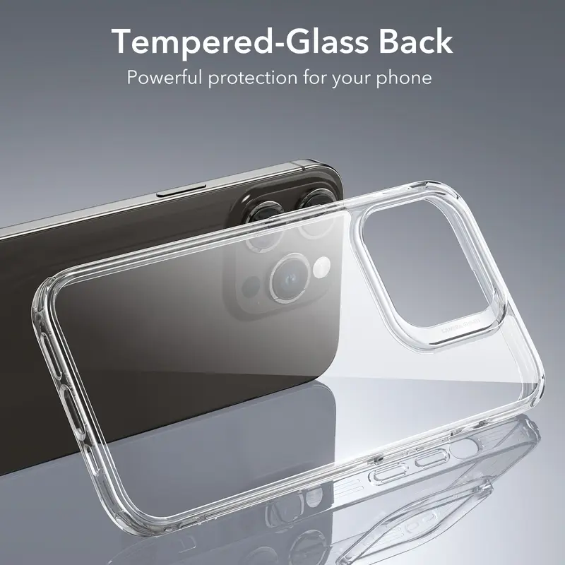Hard Case compatible for iPhone 15 Series ESR Ice Shield Tempered Glass 1