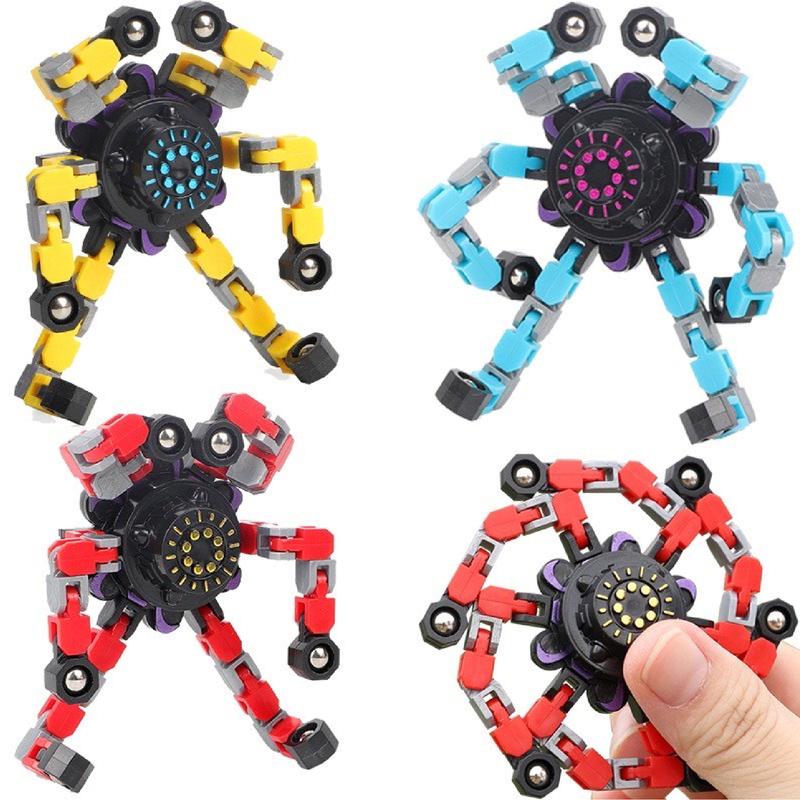 Đồ Chơi Con Quay Spinner Robot Con Quay Cơ Khí Đồ Chơi Robot Biến Hình Thông Minh Cho Bé