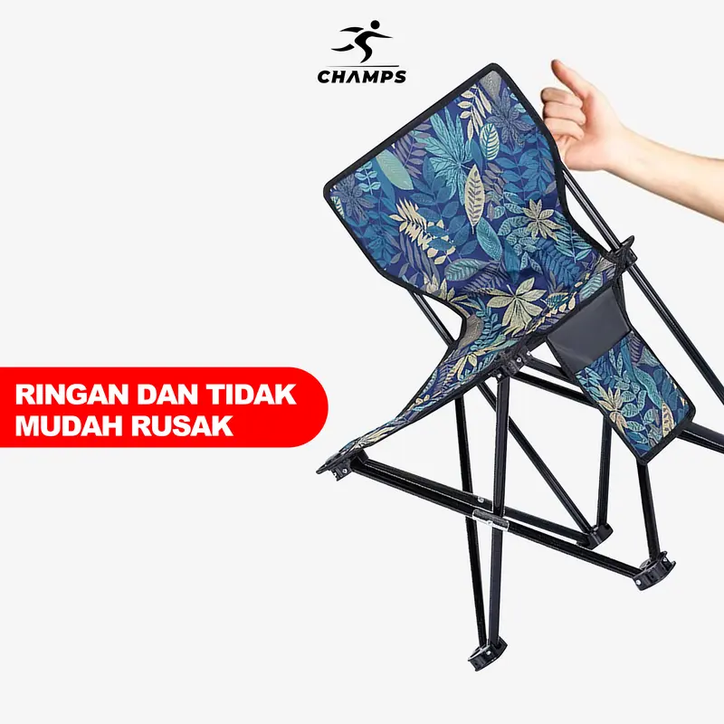 CHAMPS Kursi lipat Outdoor Portable CH-701L,CH-702XL,CH-703XXL - Camping 6