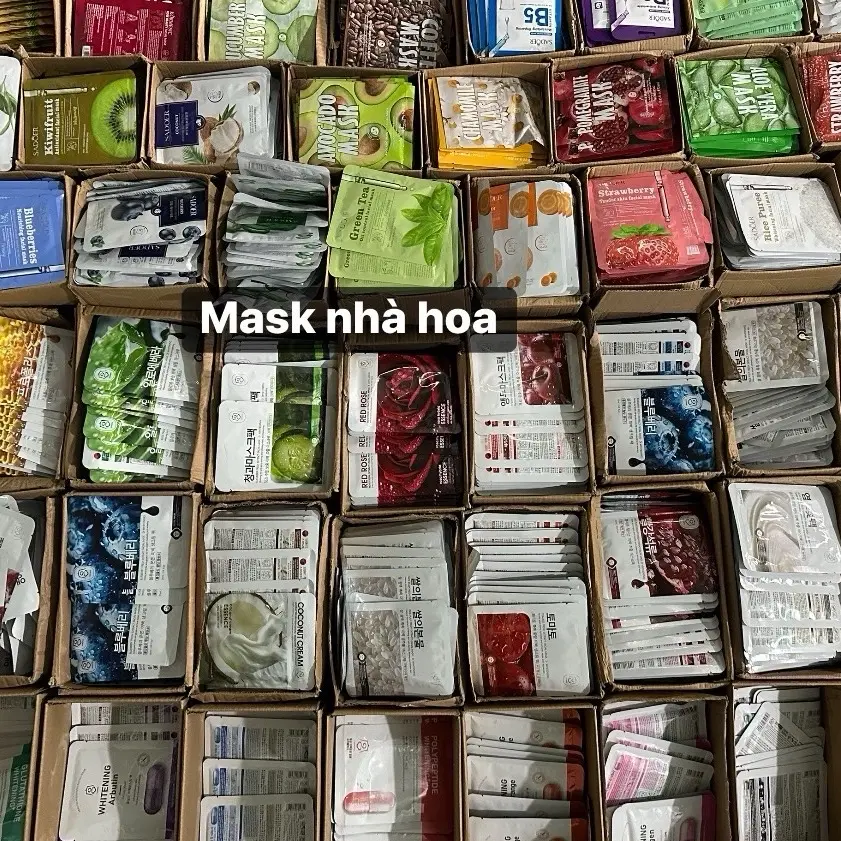 Combo 30 miếng mặt nạ dưỡng da cấp ẩm - Skincare