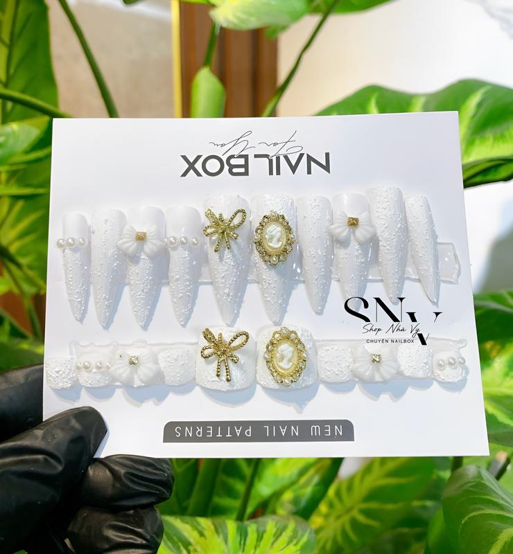 TỔNG HỢP 30 MẪU NAILS BOX THIẾT KẾ TAY CHÂN 24 MÓNG NỮ WOMEN