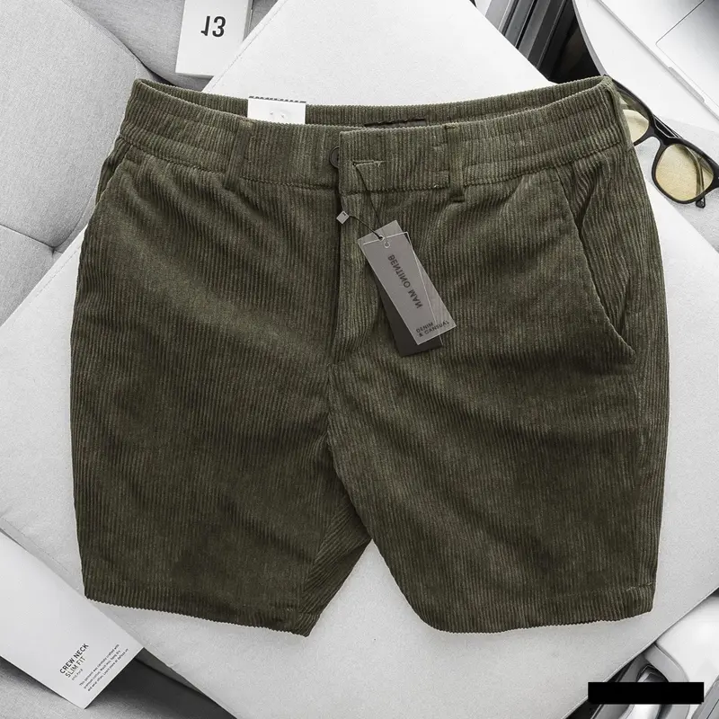 Quần Short Nhung Tăm (LOẠI 1) Nam NT - Tôn dáng, dễ phối khi lên đồ - Menswear 3