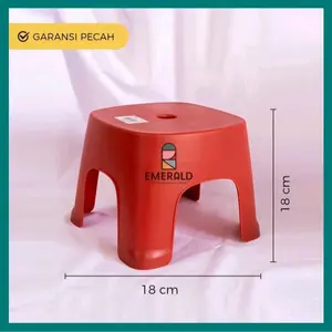 Kursi Jongkok Plastik LEANABH – Ringan, Kuat, Cocok untuk Rumah & Outdoor