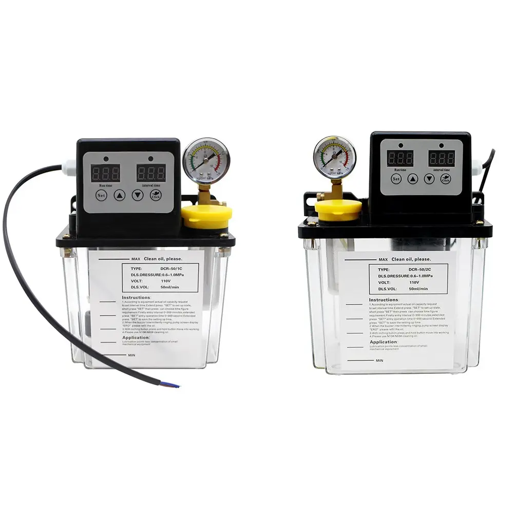 Automatic Lubricating Oil Pump Alloy Gear Pump for CNC Lubrication Pump Oiler