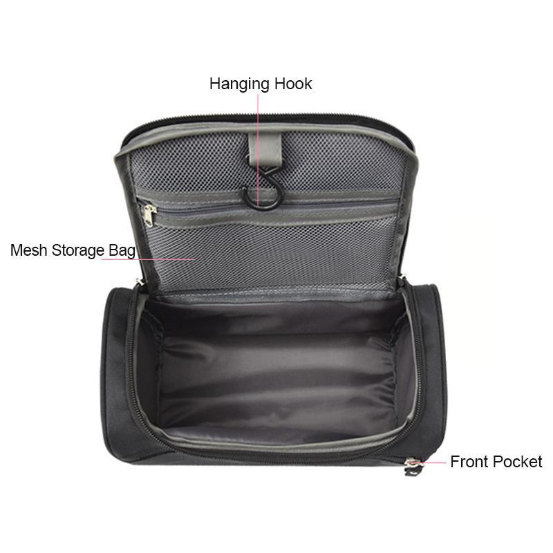 Large Capacity Waterproof Bag, Outdoor Travel Bathing Products Storage Bag with Hanging Hook, Multifunctional Travel Toiletry Bag, Unisex 6