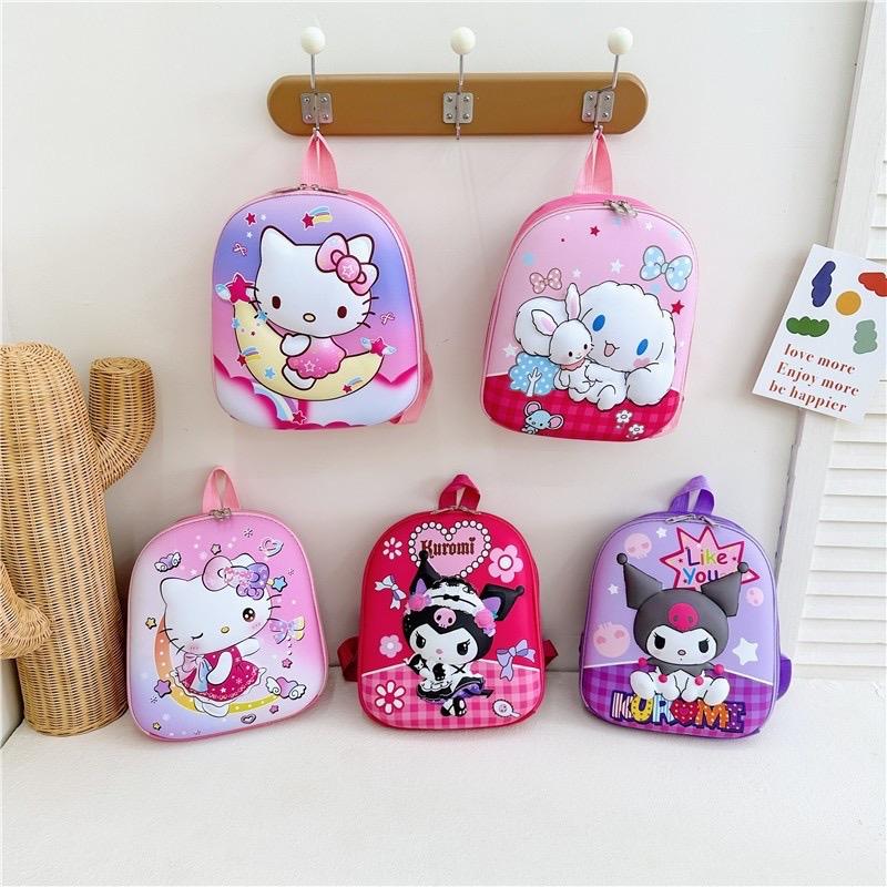  Balo trứng hình melody kuromi kitty cho bé gái đi học mẫu giáo mầm non siêu nhẹ đáng yêu Voi 