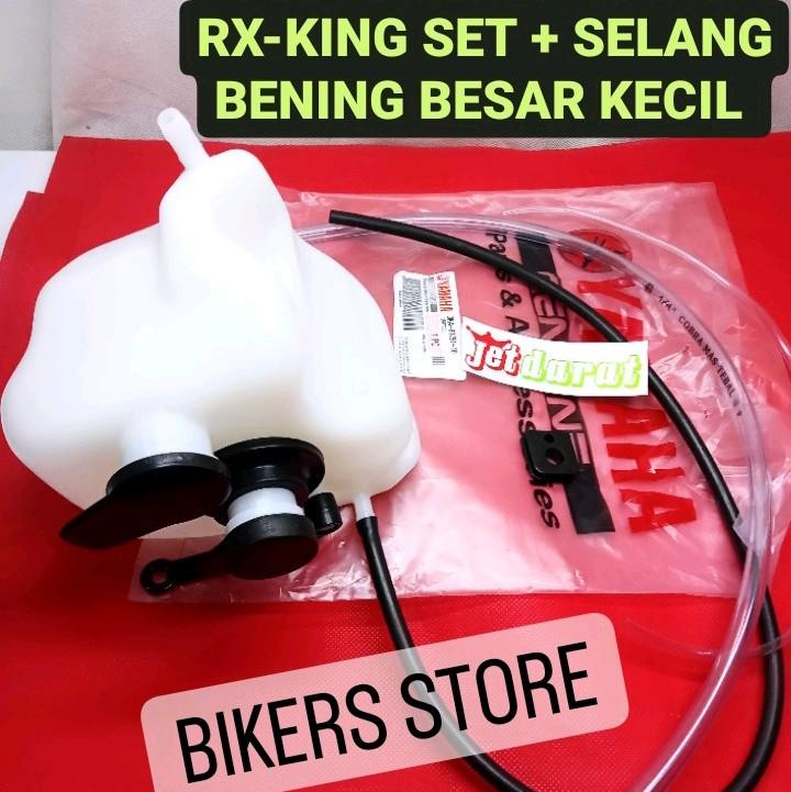 BOTOL OLI SAMPING ORIGINAL RX-KING RXKING SET + SELANG BENING TRANSPARAN BESAR KECIL Motorcycle 1