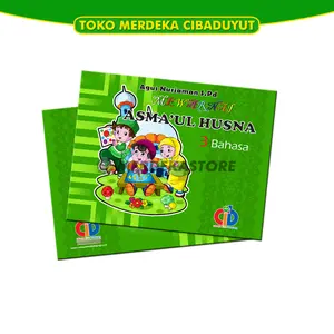 MEWARNAI ASMAUL HUSNA 3 BAHASA | Buku Belajar Mengenal Warna dan Kaligrafi nama Allah | 28 Hal 21x16 Cm | Cahaya Ilmu Bandung Books