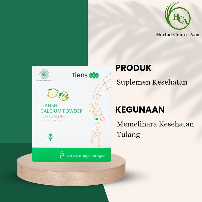 Calcium untuk Anak - Tianshi Calcium Powder For Children - Memelihara Kesehatan Tulang & Kecerdasan Otak Anak 3