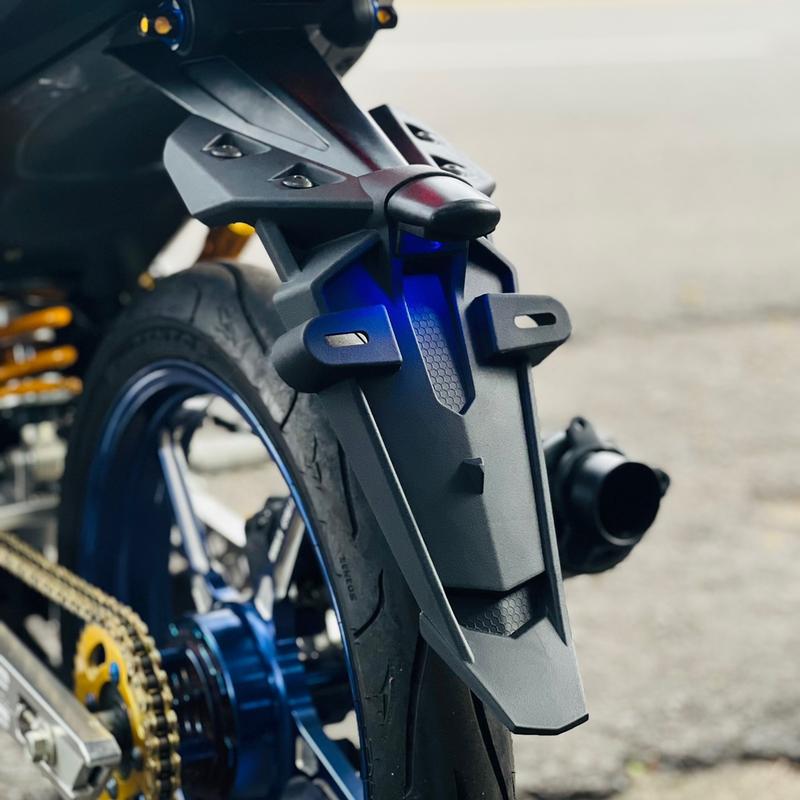 Rear Fender Mudguard Y15 V1 V2 Nyamuk Kurus Kecil PNP Plug And - TikTok ...