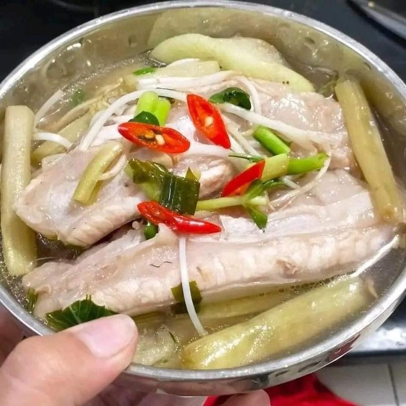 500gram Food Ức mỡ cá dứa ( cá basa ), không chất bảo quản, phơi nắng tự nhiên ( vị mặn vừa ăn) khô bụng 4