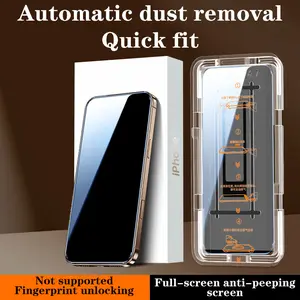 Pelindung Layar Anti-Peep untuk Redmi 7 8 9 10 12 13 A1 A2 A3 M2 M3 M4 M5 M6 X5 NOTE 8PRO 9 10 11s 12 13pro C65 Kaca Tempered Privasi Anti-Debu Mudah Pasang - Protection