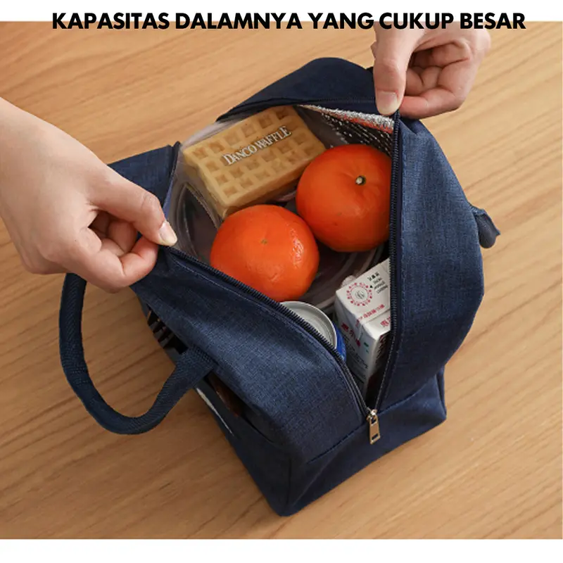 TAS BEKAL ANTI AIR | LUNCH BAG | TAS BEKAL | THERMAL INSULATION LUNCH BAG Makanan 1