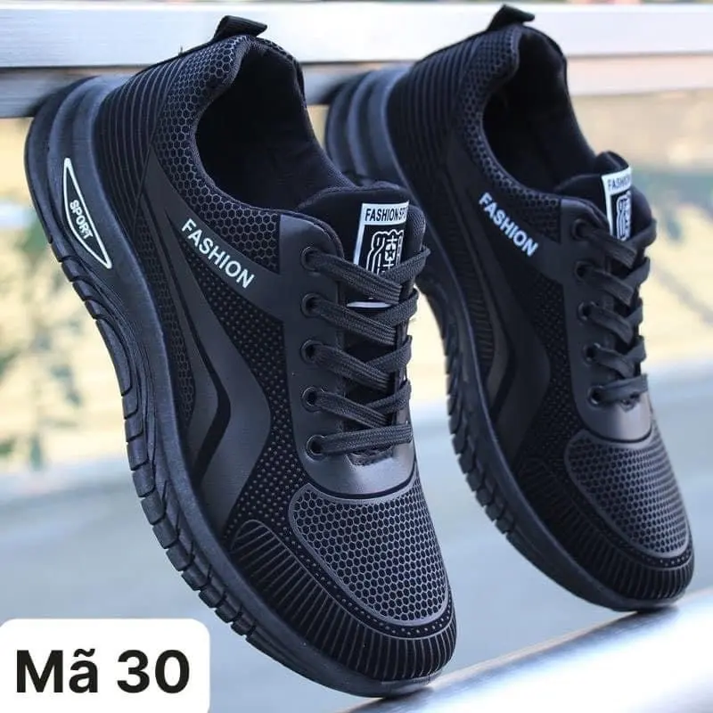Giày Thể Thao Siêu Cấp ST30 Sneaker Nam Shoes Đế Bằng Cao Su