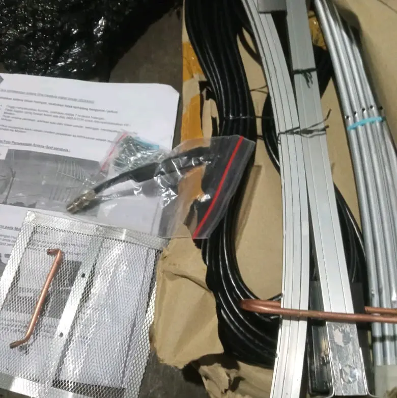 ANTENA YAGI GRID MODEM  ORBIT STAR 2  3G 4G (KABEL 15M) 7