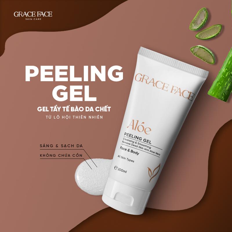 Tẩy tế bào da chết dạng gel không chứa hạt Grace Face Peeling Gel 200ml Face & Body Grace Face Skincare 6
