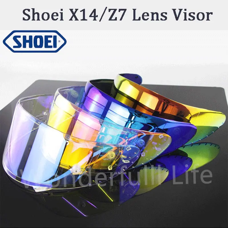 Revo Iridium Visor Lens Shoei X14 Z7 X Spirit Shoei Helm Visor Lens helmet motorcycle Sepeda