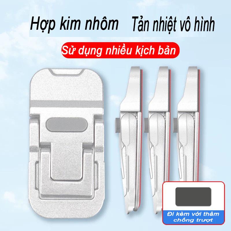 Giá đỡ máy tính xách tay giá đỡ bàn phím mini giá đỡ đế gấp bóng tản nhiệt hỗ trợ bàn phím hợp kim nhôm