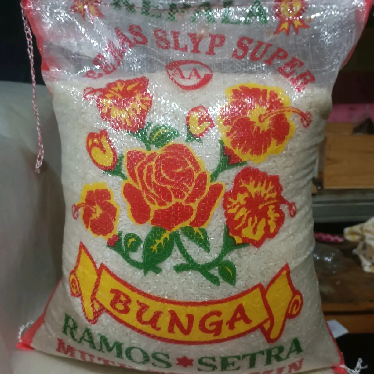 Beras Setra Ramos Cap Bunga 10 kg Pulen Rice Food Nasi - Shop | Tokopedia