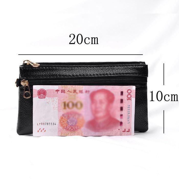 Ví Điện Thoại Màn Hình Lớn, Da Mềm, Dành Cho Nữ, Thời Trang Và Đơn Giản, Lưu Trữ Tiền Xu Và Chìa Khóa, Túi Nhỏ Túi Cầm Tay Của Mẹ 1