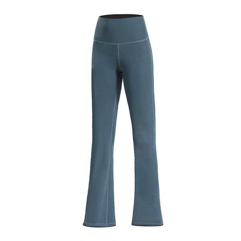 Product Introduction of Women's Soft Flare High Waist Wide Leg Palazzo Bell Bottom Sports yoga Pants Loose Yoga Lings 13