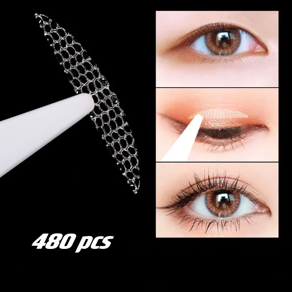 480 pcs Eyelid tape invisible double eyelid tape seamless natural lace invisible cosmetics S M L