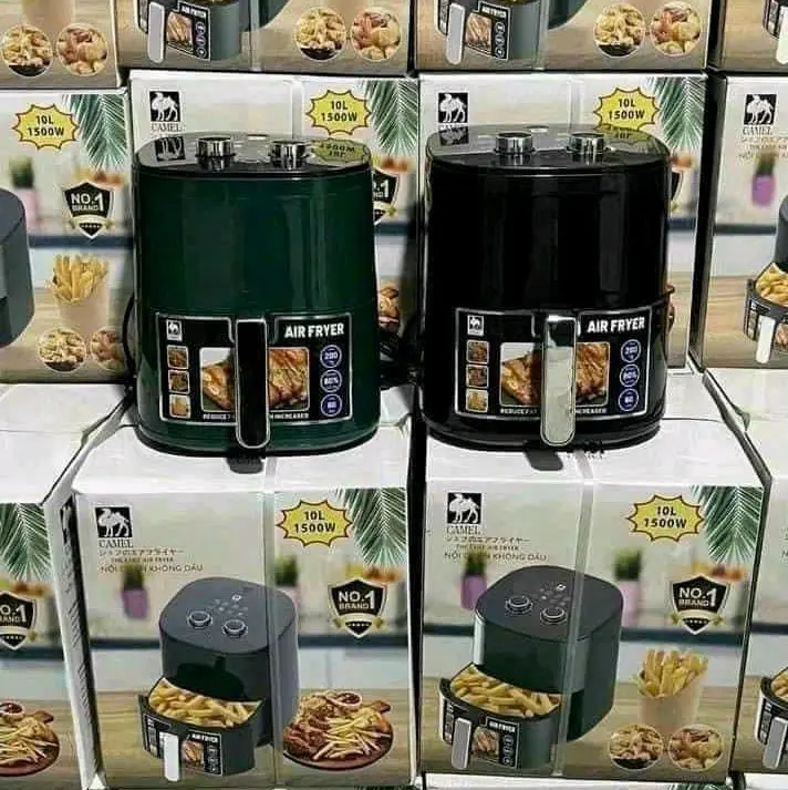 NỒI CHIÊN KHÔNG DẦU CAMEL 12L ĐI KÈM 10 KHAY BẠC 4