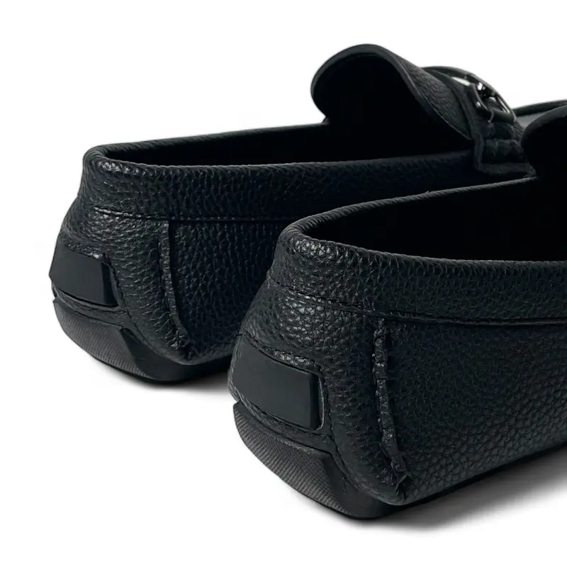 Giày lười nam da nubuck cao cấp, đế cao su êm chân chống trơn trượt mã RT25 5