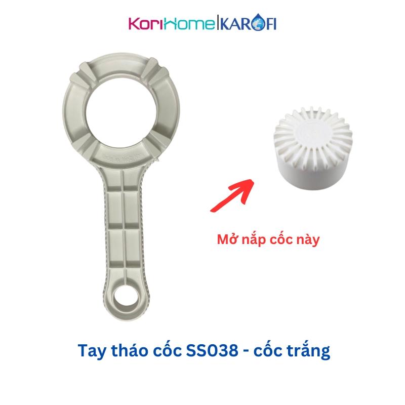 Tay tháo cốc lọc 123 Karofi dùng cho model S-s038, U03, U05, U95, P95, O-p1310, O07, U10, D52, I55, N69..