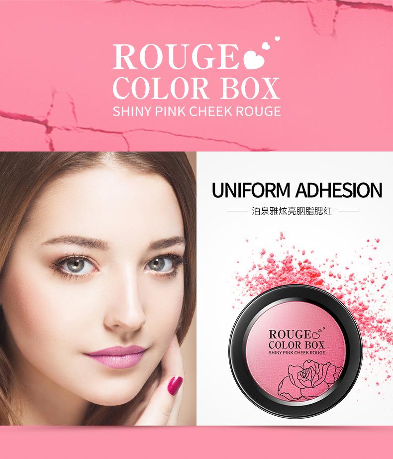 Product Introduction of [DuoDuo] UUU - Bioaqua Blush Nude Makeup Natural Brighten Skin Cushion Blush Makeup 2