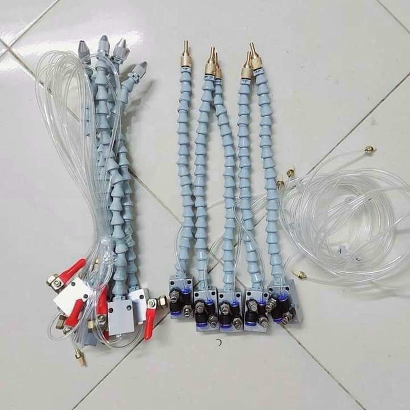 Vòi Phun Dầu Làm Mát Lưỡi Cắt, Lưỡi Phay, Mũi Khoan, Các Dòng Máy Kim Loại , Máy CNC - Hạn Chế Mài Mòn Tăng Tuổi Thọ Của Lưỡi Cắt