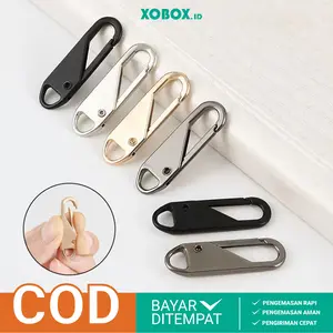Pengait Restleting Universal Cantelan Zipper Alat Penarik Resleting Lepas Pasang HM1021