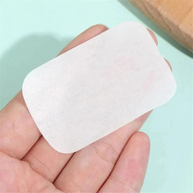Product Introduction of moiistty 20/50/60/80/100pcs Useful Bath Clean Soap Paper Outdoor Travel Scented Hand Washing Slice Foaming Portable Soap Tablets 21