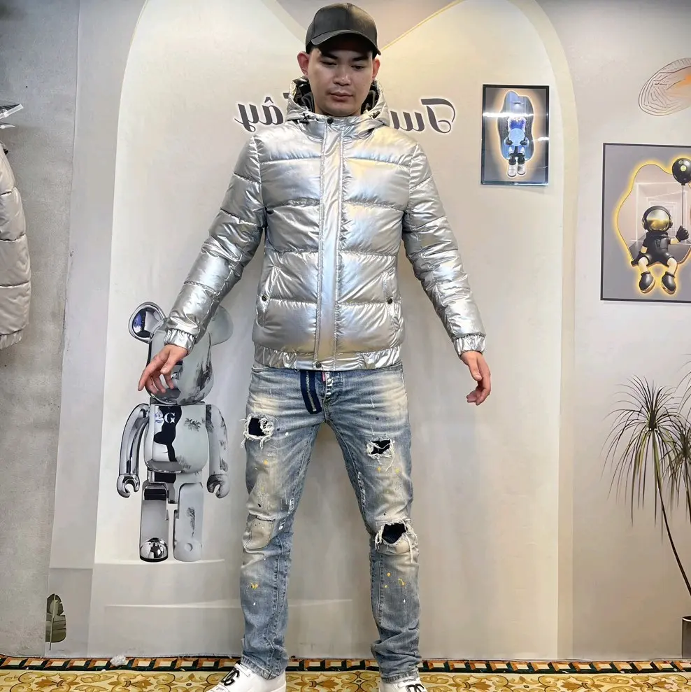 Áo Khoác phao Quảng Châu cao cấp new 2025  Jacket Menswear Nam
