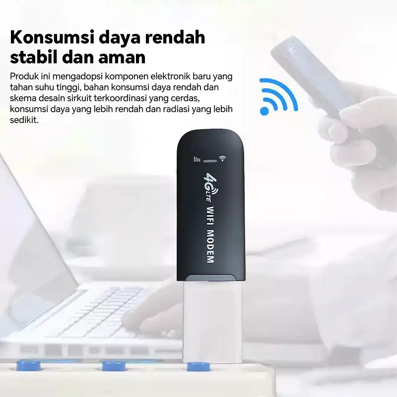 【3 IN 1】H760R 4G 500Mbps perangkat WIFI portabel jaringan nirkabel seluler mendukung banyak operator cocok untuk perjalanan 3