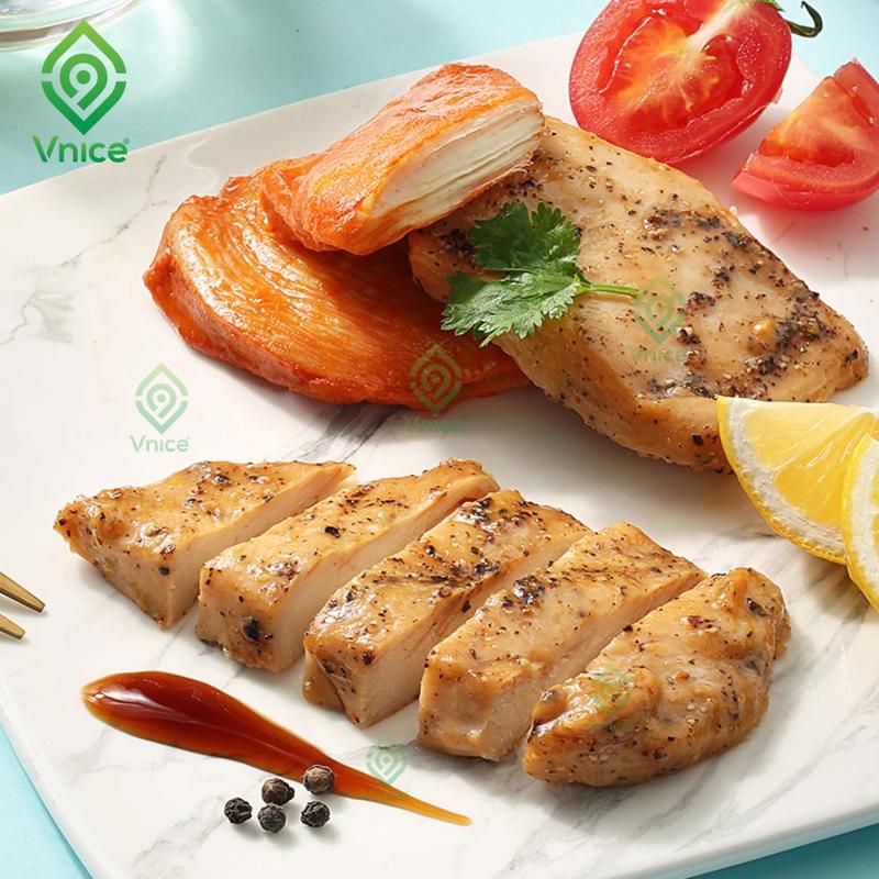 [HOT] COMBO 10 ỨC GÀ ĂN LIỀN KAWAI - Bữa Ăn Nhanh Gọn, Đầy Dinh Dưỡng, Xé Túi Ăn Ngay - Gói nhỏ 80G Cay Food 3