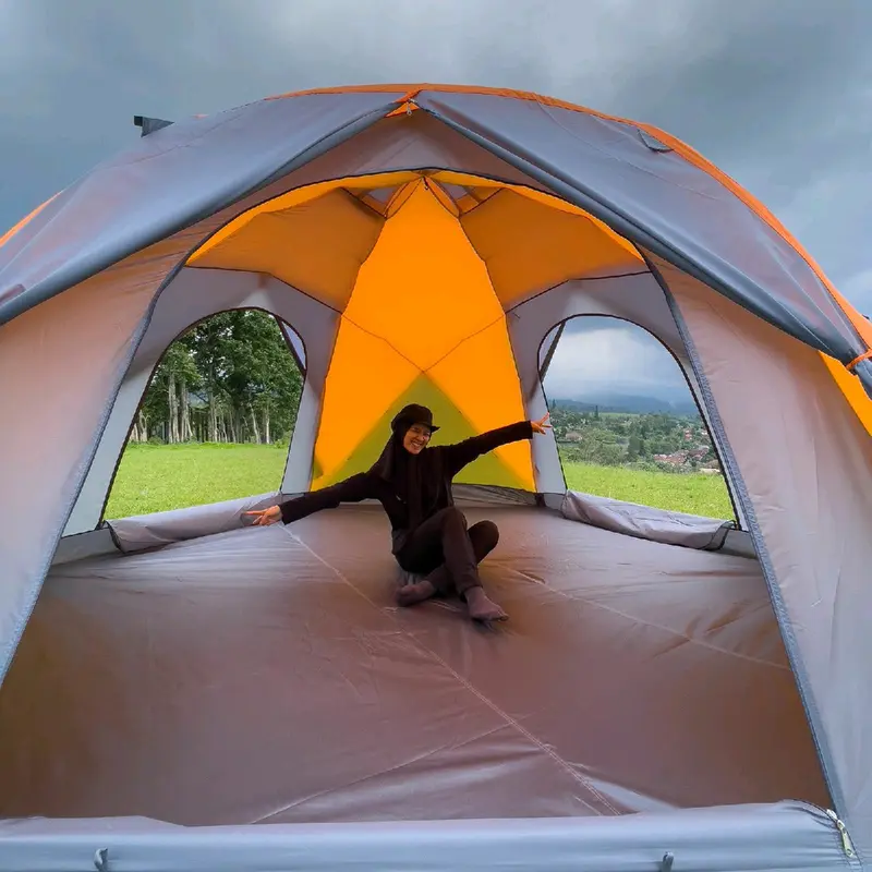 Tenda Camping Hanlu Type HI - 8916 Kapasitas 10 Person 4