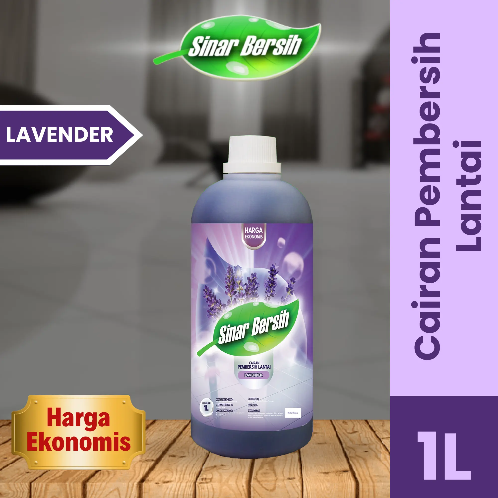 SINAR BERSIH Pembersih Lantai 1 Liter