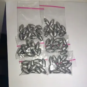 TIMAH MELINJO UKURAN TINGGAL PILIH VARIASI COCOK UNTUK MEMANCING IKAN KECIL, SEDANG, DLL