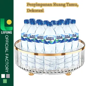 LiiFung - Rak Putar Air Mineral Lebaran 360° Tempat Bumbu Dapur Putar Aesthetic Organizer Serbaguna