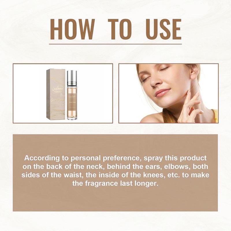 Women's Elegant Caramelized Roll-on Perfume, Natural Long Lasting Perfume, For Dating Party Outdoor Entertainment 5