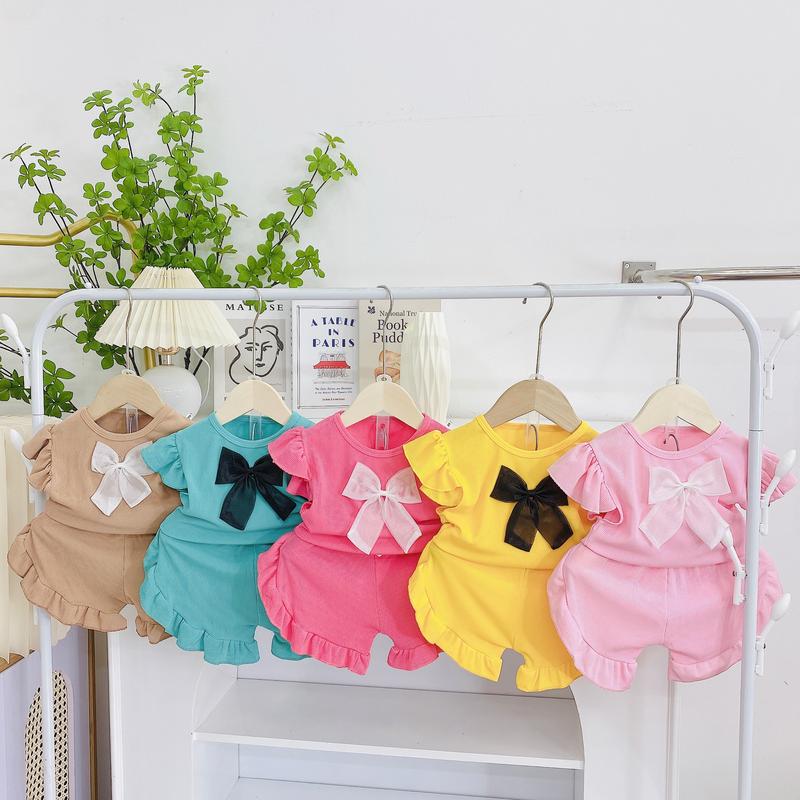 7-20 KG , Bộ Quần + Áo Len Tăm Nơ Đen Trắng Cho Bé