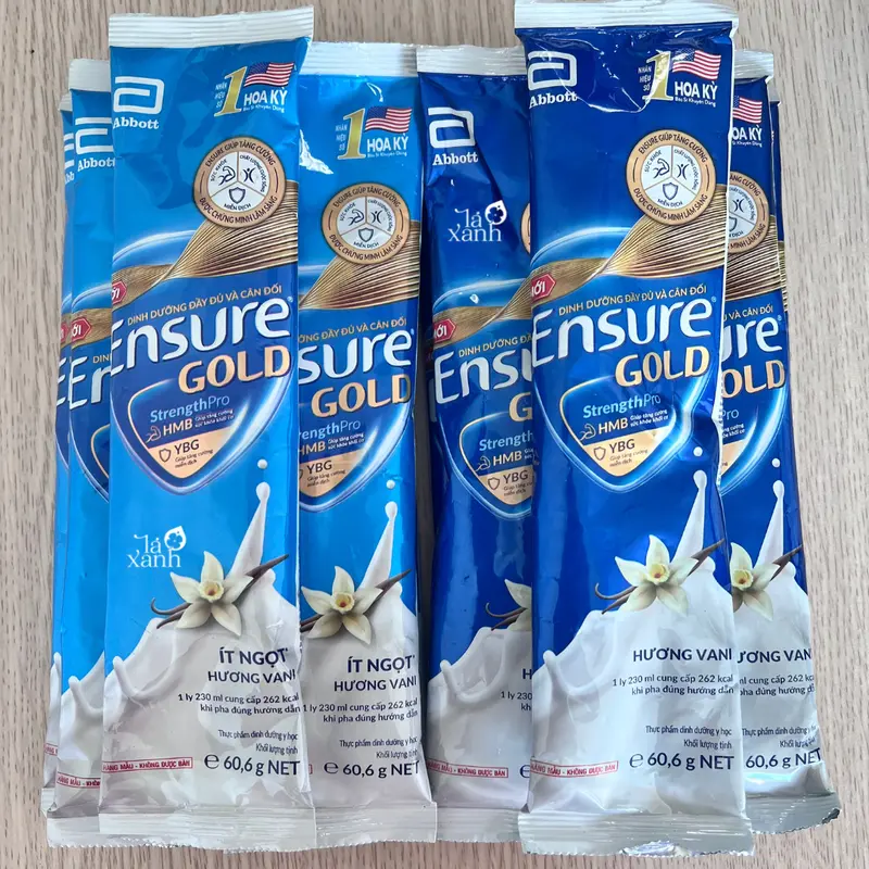 Sữa Ensure dạng gói 60,6g - Combo 10 gói 2