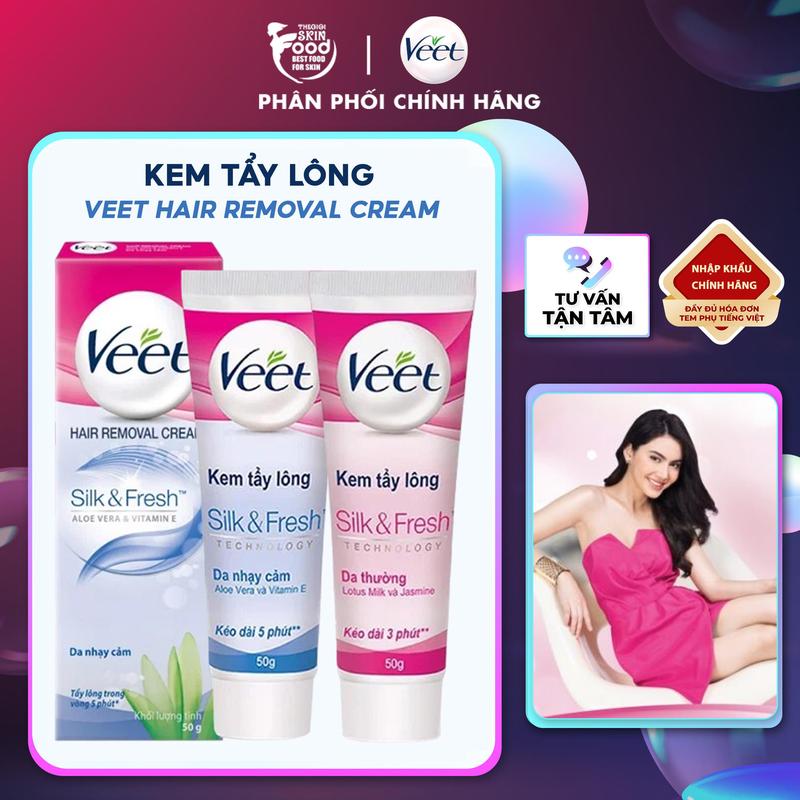  Kem Tẩy Lông Veet Hair Removal Cream Waxing 