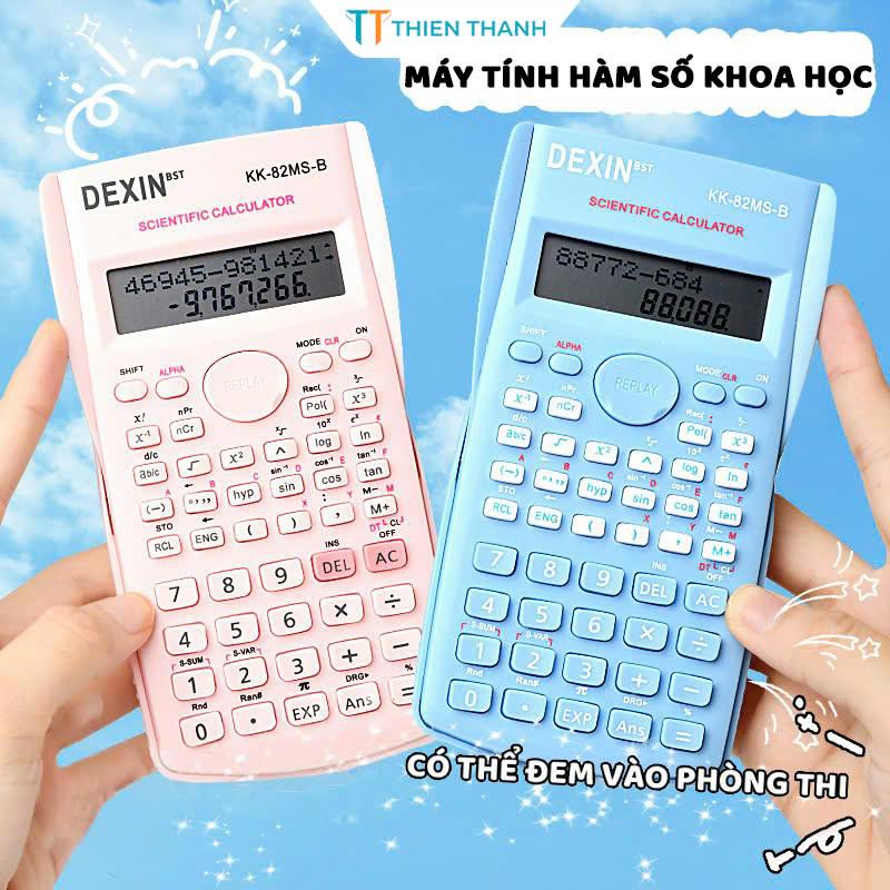  Máy Tính Cầm Tay Dexin Đa Chức Năng Có Thể Mang Vào Phòng Thi Văn Phòng Phẩm Đồ Dùng Học Tập Máy Tính Bỏ Túi máy tính cầm tay 