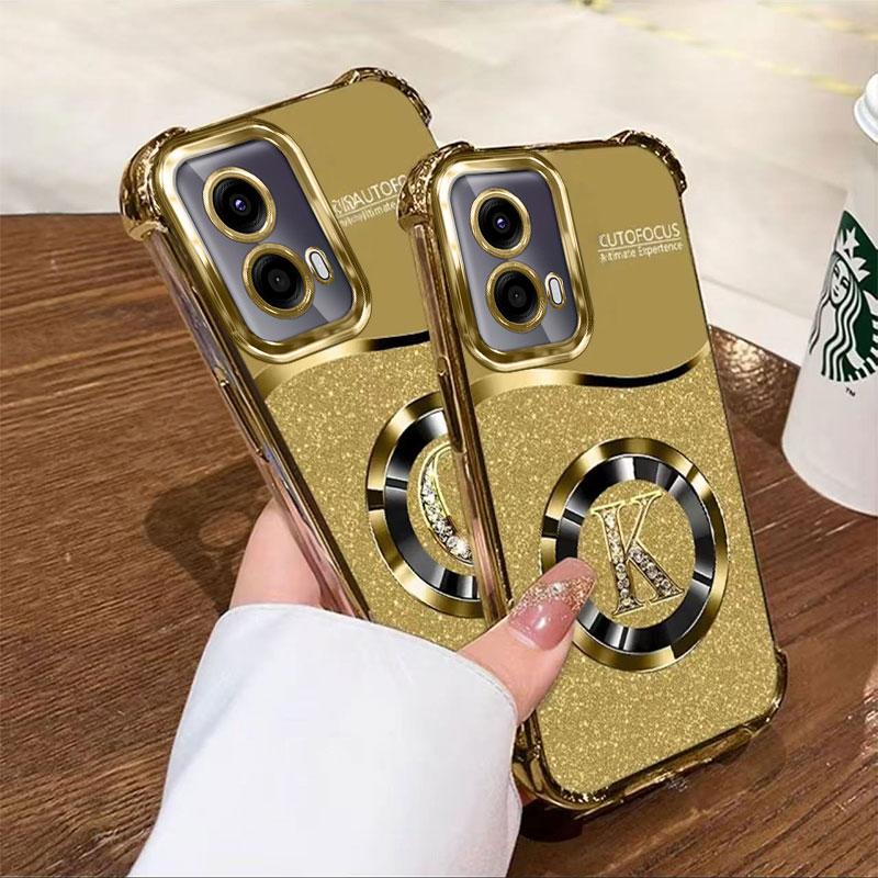 Casing For MotoRola MOTO G5 2024 Cartoon Full coverage Drop proof Lucky  Gold Glitter Letters cover Electroplated Camera protection Silicone phone  case - TikTok Shop Philippines